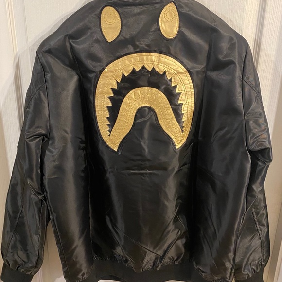 Black Ape Jacket - Yellow Eyes Patches - Picture 2 of 8